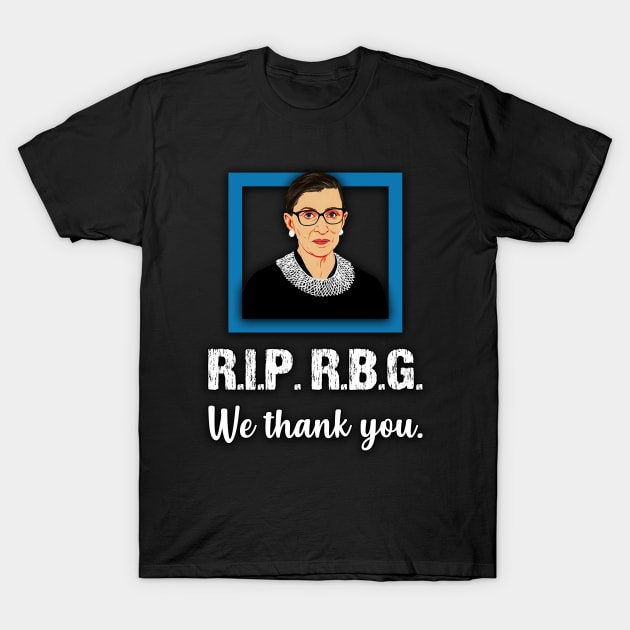 R.I.P. R.B.G. T-Shirt by AmandaPandaBrand